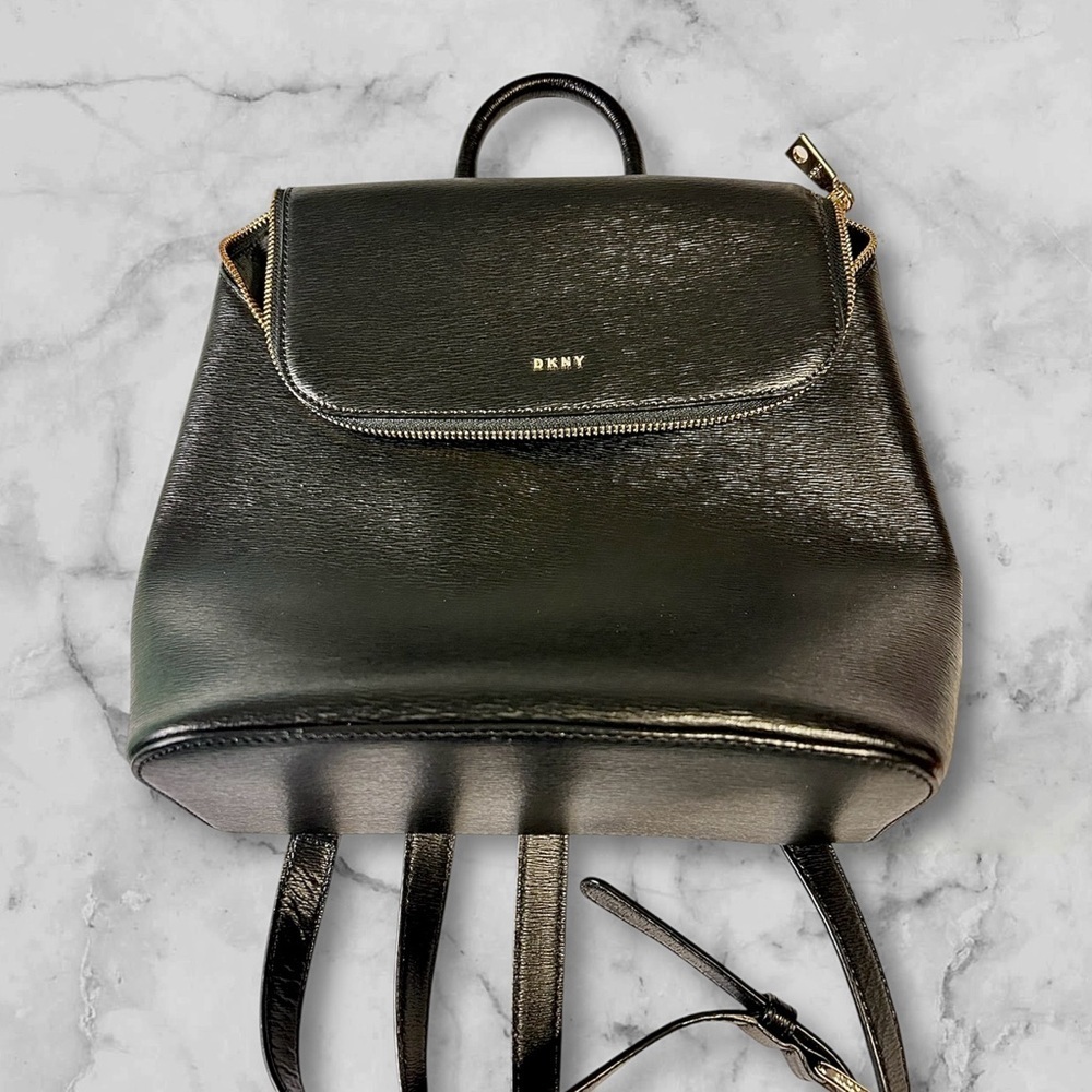 DKNY Black BRYANT Backpack. NEW - Picture 5 of 12